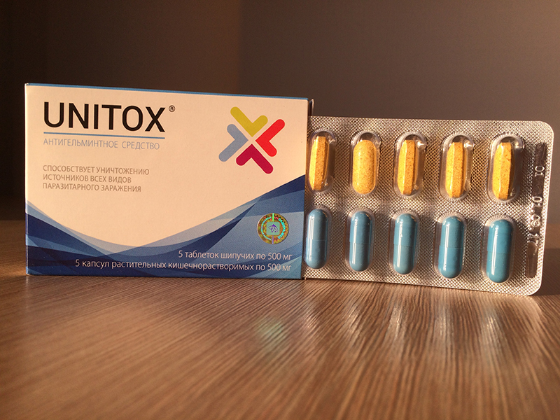 Unitox - средство для борьбы с паразитами