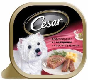 cesar консервы для собак