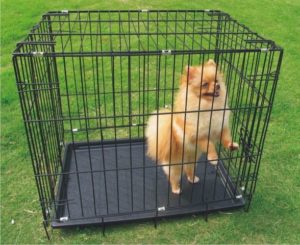 металлическая клетка для транспортирования собак