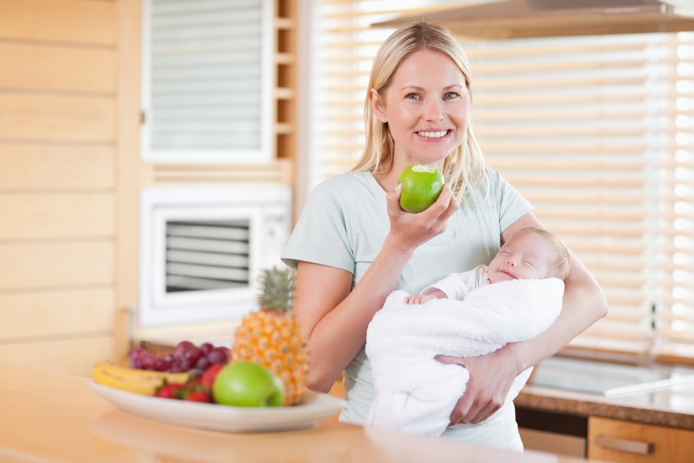 Каким должно быть питание мамы во время грудном вскармливания новорожденного?
