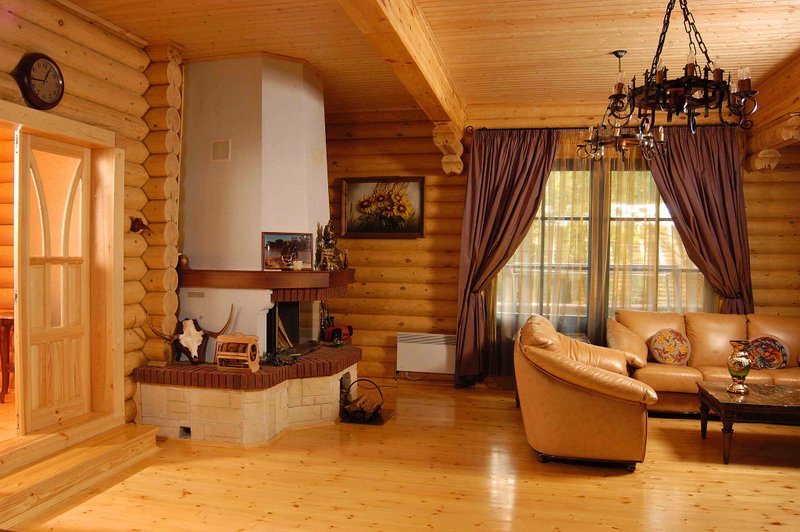 Чистота и порядок в деревянном доме
